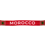 38 - Morocco flag scarf vector art illustration PNG and Vector